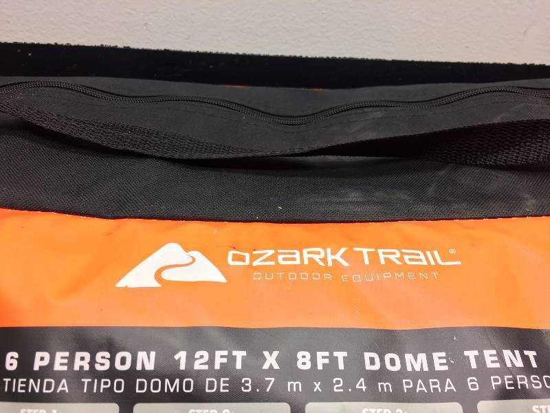 OZARK TRAIL 6 PERSON TENT 8 X 12 DOME TENT