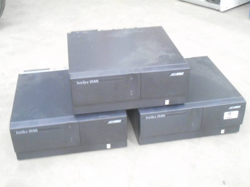 lot 9 image: (3) Intellex American Dynamics DVMS...