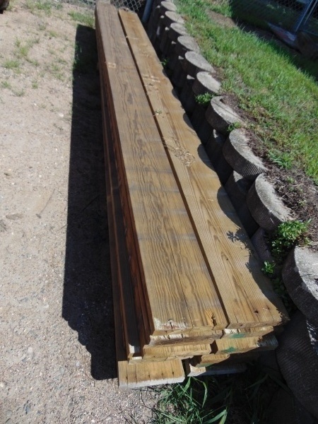 (15) 2 x 10 x 12 Green Treated Lumber