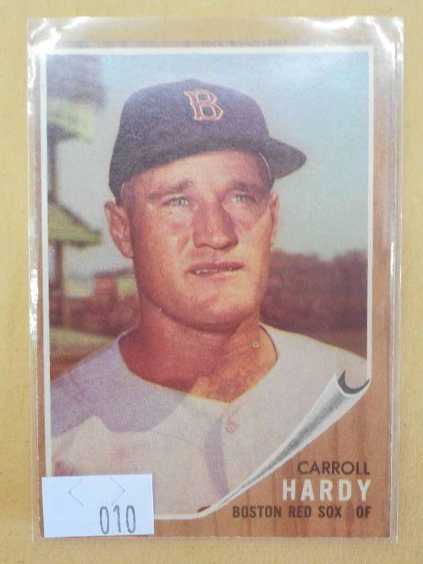 1962 Topps Baseball Card, #101, Car...