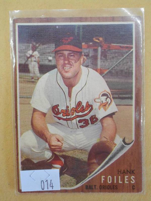 1962 Topps Baseball Card, #112, Han...