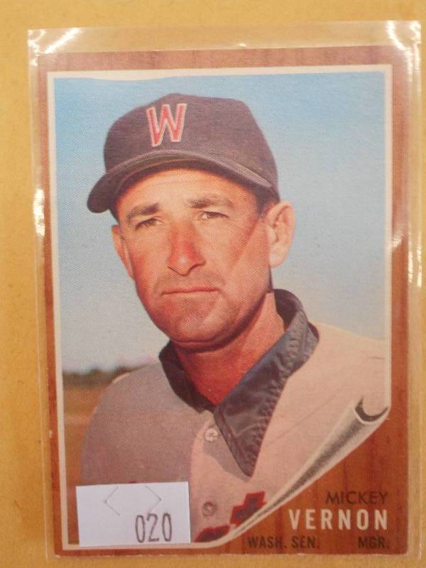 1962 Topps Baseball Card, #151, Mic...