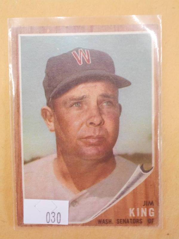 1962 Topps Baseball Card, #42, Jim ...
