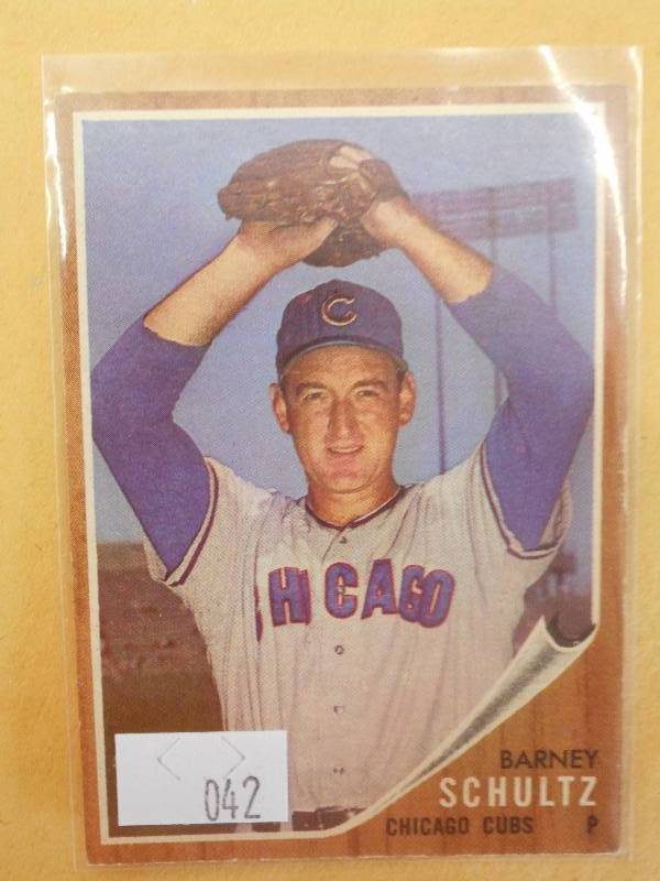 1962 Topps Baseball Card, #89, Barn...