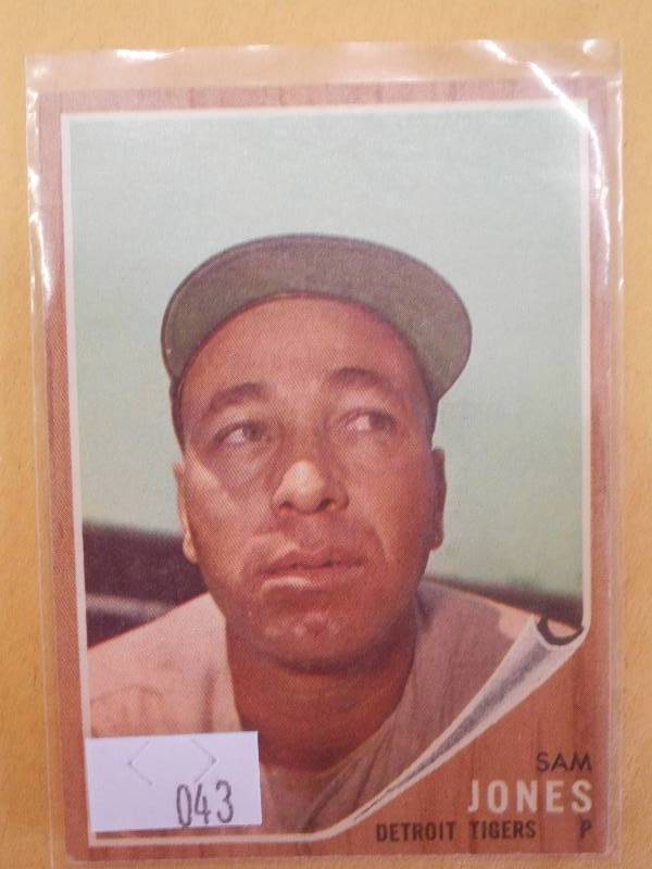 1962 Topps Baseball Card, #92, Sam ...