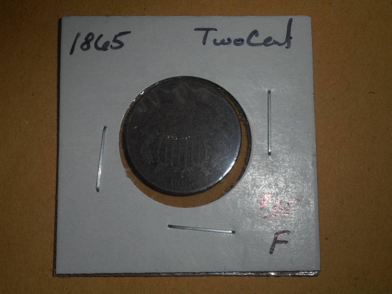 1865 Two-Cent - Fine Grade - Only ...