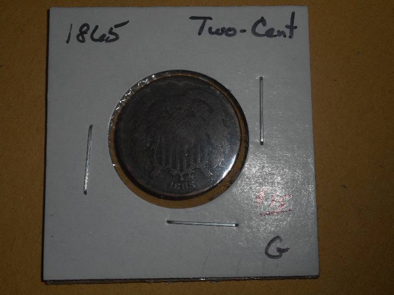 1865 Two-Cent - Good Grade - Only ...