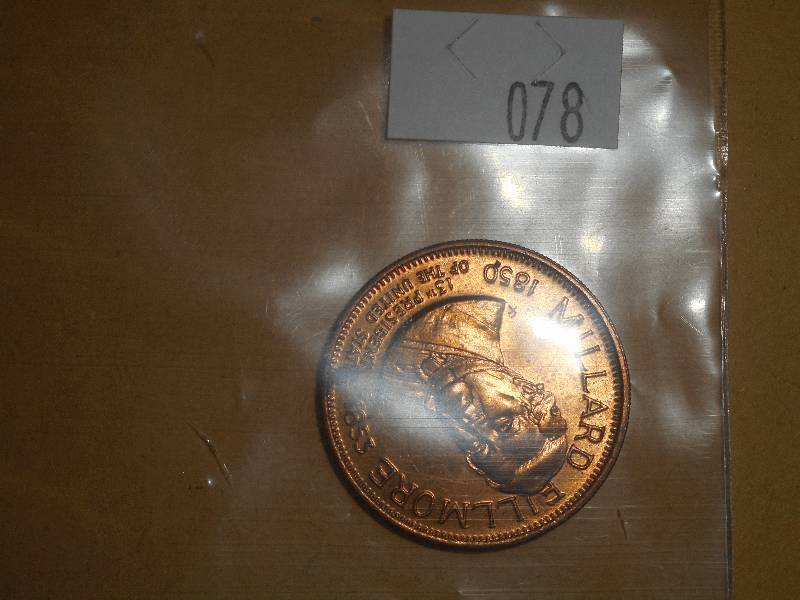 Millard Fillmore Presidential Medal...