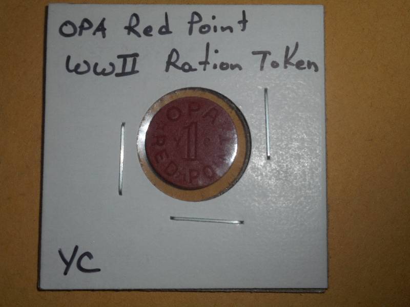 Vintage Collectible WWII OPA Red Po...