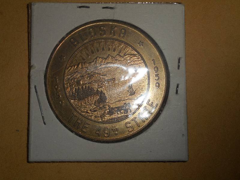 1959 Alaska the 49th State Commemor...