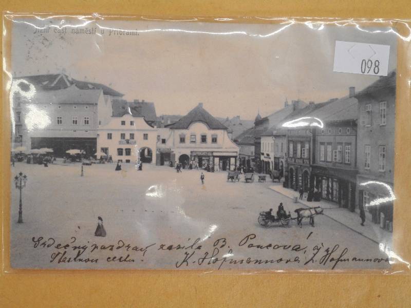 1918 Vintage Postcard - Pribram, Cz...