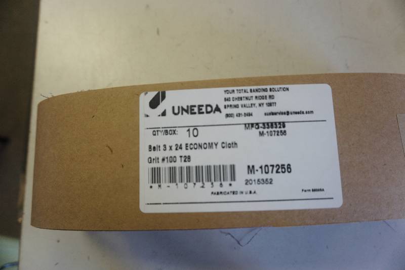 UEI Brand Sander 3 x 24 Sand Paper Rolls Quantity of 10