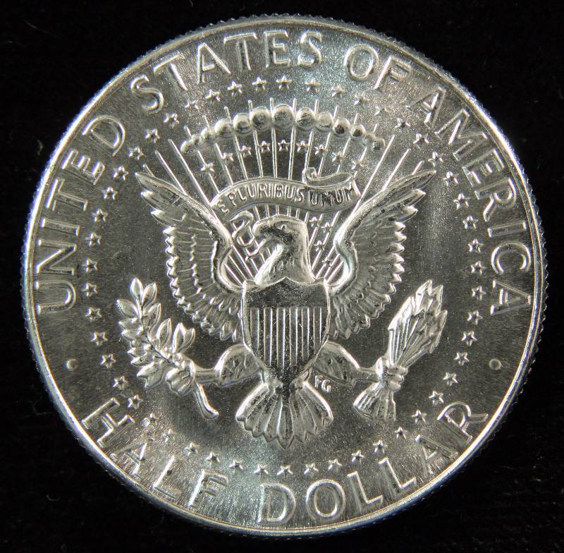 TOUGH DATE 1970-D SILVER KENNEDY HALF DOLLAR GEM BU UNC