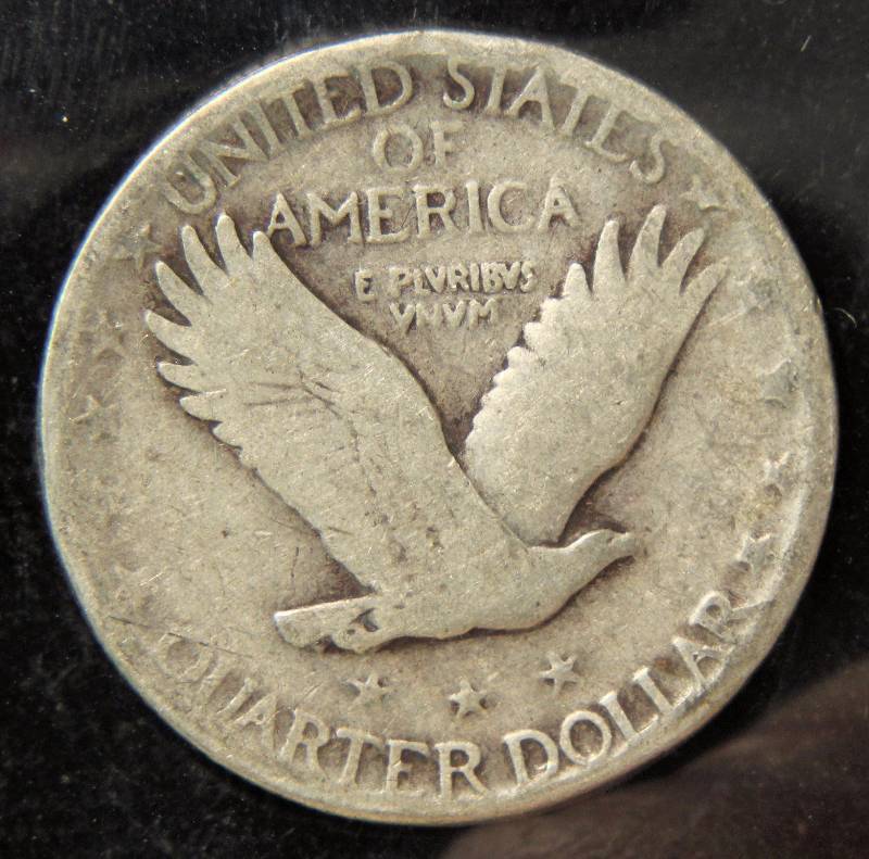 1930 STANDING LIBERTY SILVER QUARTER VG