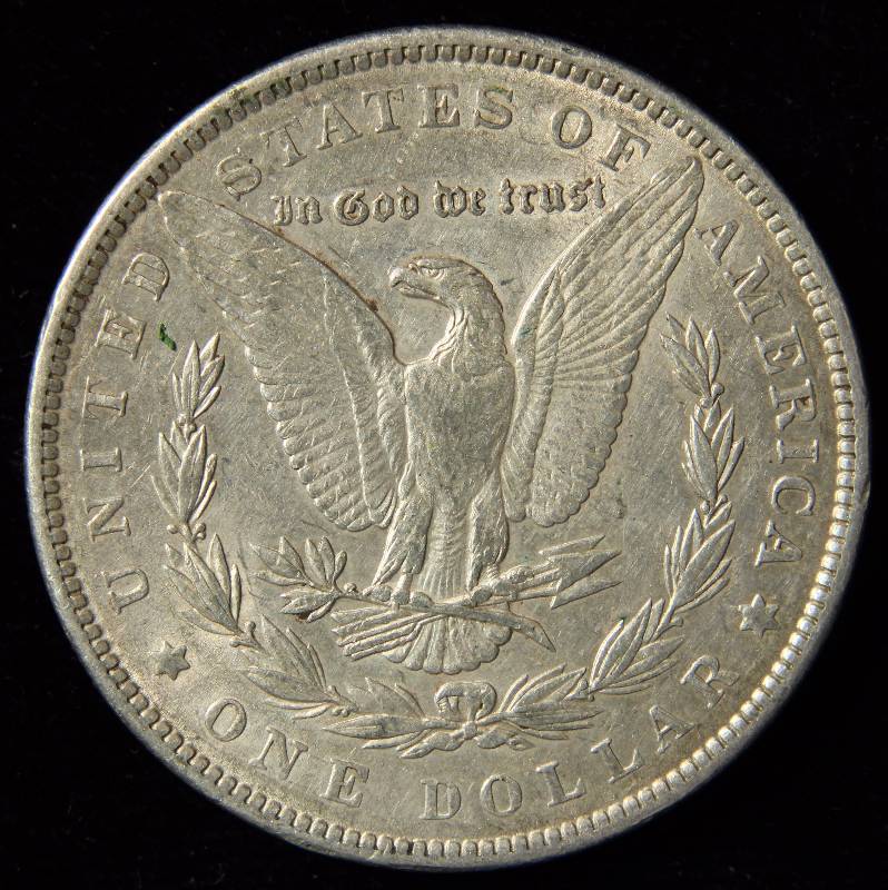 1890 MORGAN SILVER DOLLAR XF