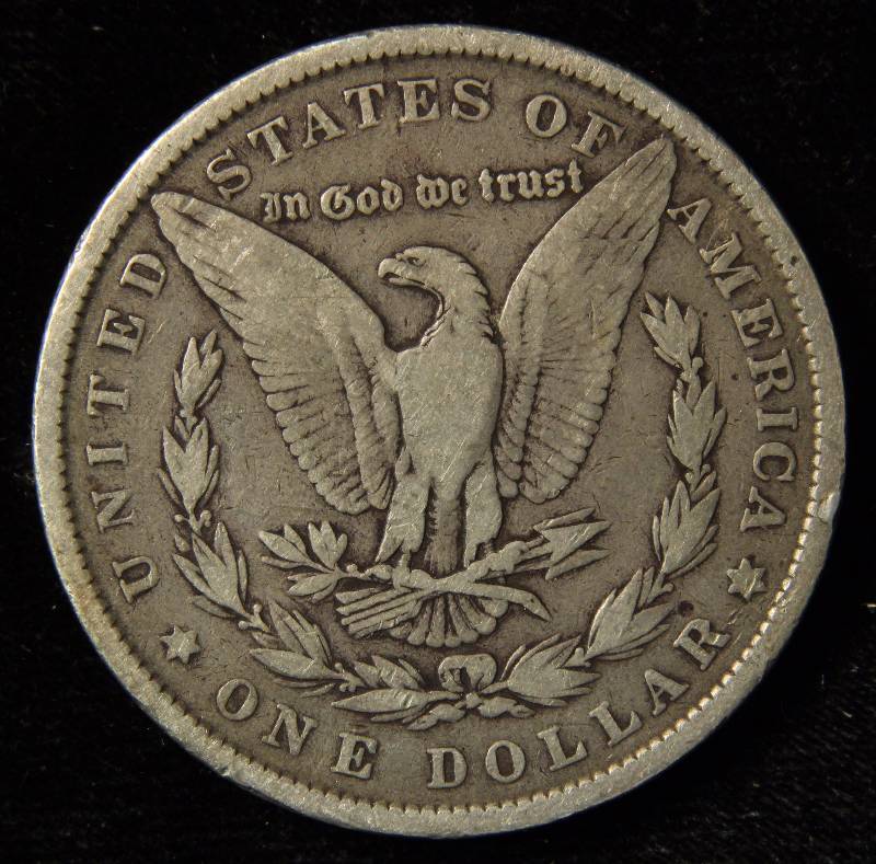 1881 MORGAN SILVER DOLLAR VF