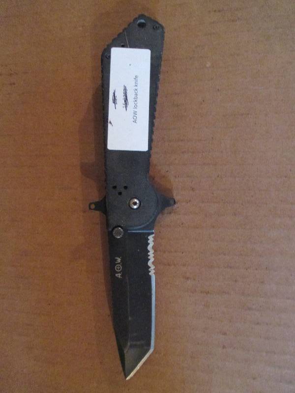 AOW Lockback knife