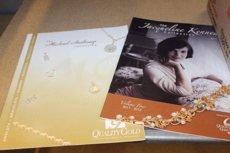 lot 226 image: Jewelry Catalogs Including The Jacqueline Kennedy Collection, The Michael Anthony Collection, Stuller Mountings, Stackable Expressions