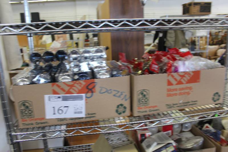lot 167 image: Lot of (2) Boxes of House Decorations
