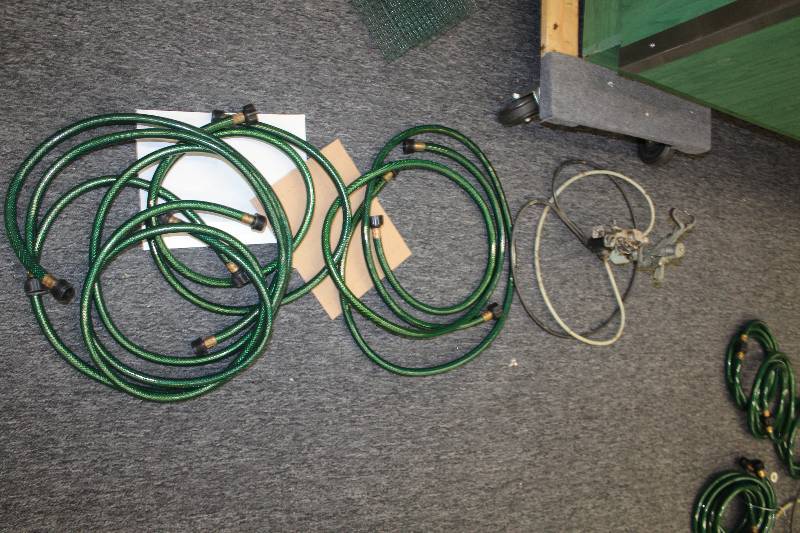lot 69 image: Lot of (4) Lawn Equipment Including 2) Hose AND 2) Sprinkler
