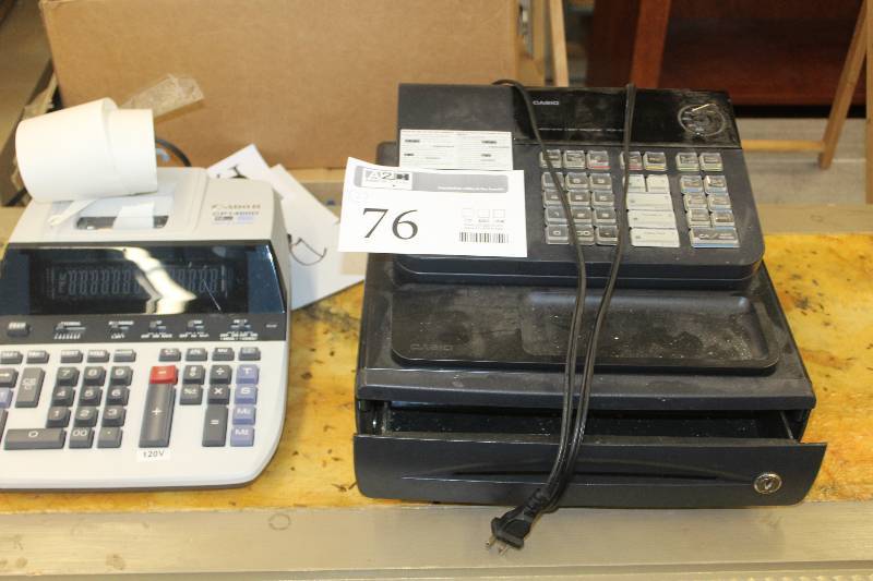 lot 76 image: Lot of (2) Adding Machines