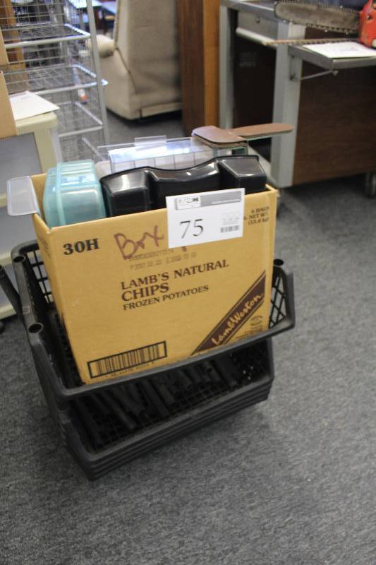 lot 75 image: Box Lot of Organizer Boxes