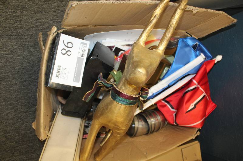 lot 98 image: Box Lot of Decorations