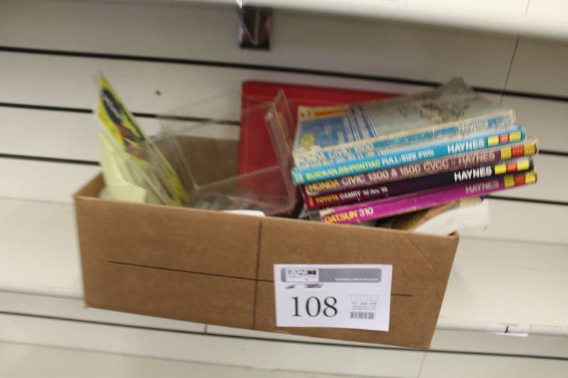 lot 108 image: Box Lot of Books