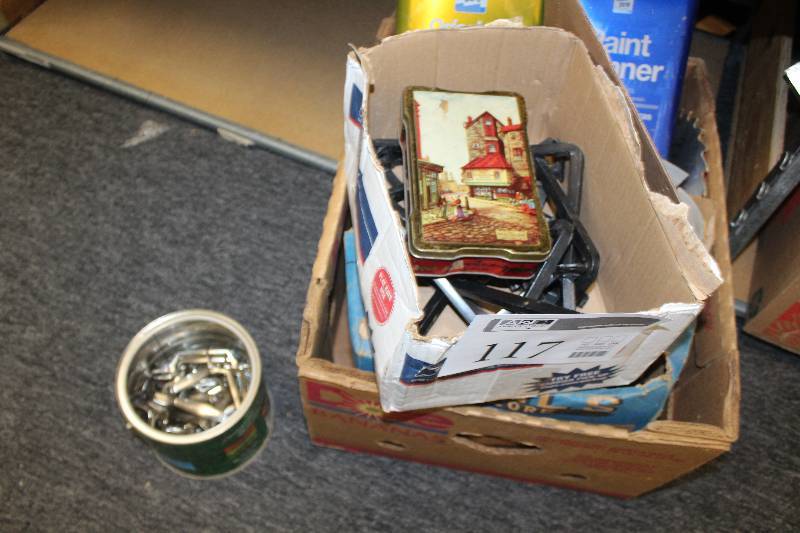 lot 117 image: Lot of Hardware, Household Cleaners
