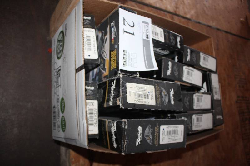 lot 21 image: Lot of (Approximately 11) Raybestos Disc Brake Pad New In Box Includes ATD1092C, ATD908C