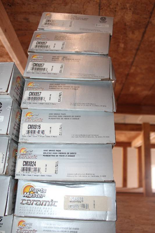 lot 26 image: Lot of (8) Parts Master Ceramic Disc Brake Pads New In Box Includes CMX857, CMX816, CMX824