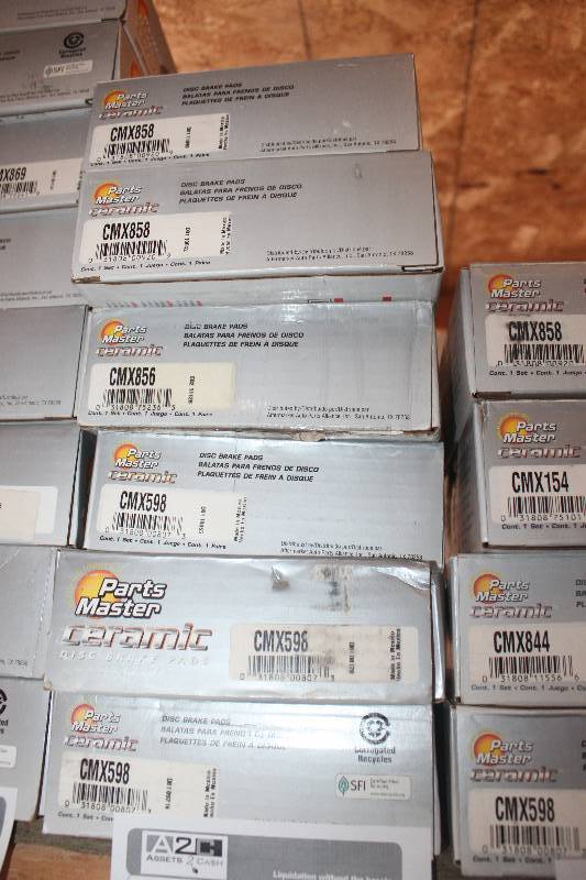 lot 30 image: Lot of (8) Parts Master Ceramic Disc Brake Pads New In Box Includes CMX858, CMX856, CMX598