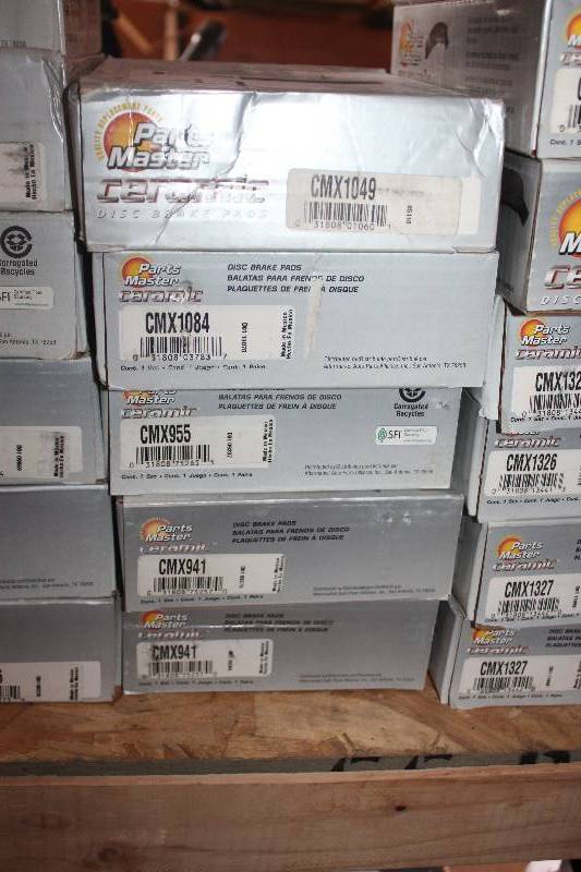 lot 41 image: Lot of (5) Parts Master Ceramic Disc Brake Pads New In Box Includes CMX1049, CMX1084, CMX955, CMX941