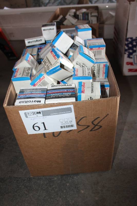lot 61 image: Lot of (Approximately 90) MotoRad Automotive Parts New In Box Includes 240-192, 204-180