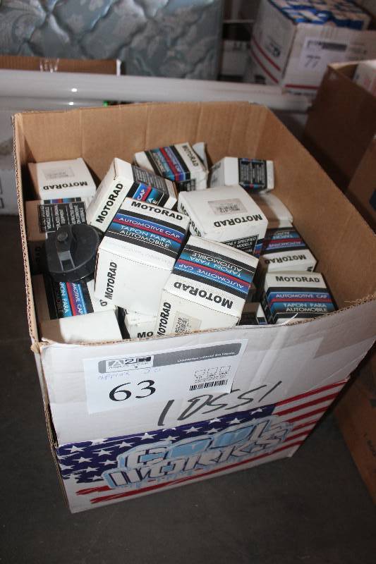 lot 63 image: Lot of (Approximately 50) MotoRad Automotive Parts New In Box Includes MGC-819