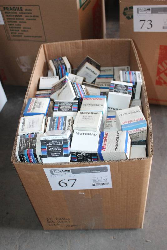 lot 67 image: Lot of (Approximately 80) MotoRad Automotive Parts New In Box Includes 465-195, 200-180, 328-180,