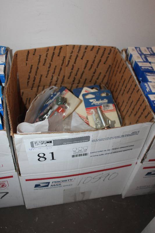 lot 81 image: Lot of (Approximately 20) Raybestos PG Plus Brake Parts New In Box Includes H2579-2, H7028-2, H15722, H2544-2, H15168, H568, H1516, H15068