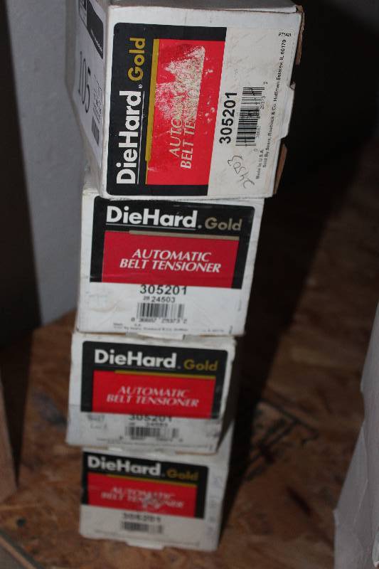 lot 105 image: Lot of (4) Diehard Automatic Belt Tensioner New In Box Includes 305201