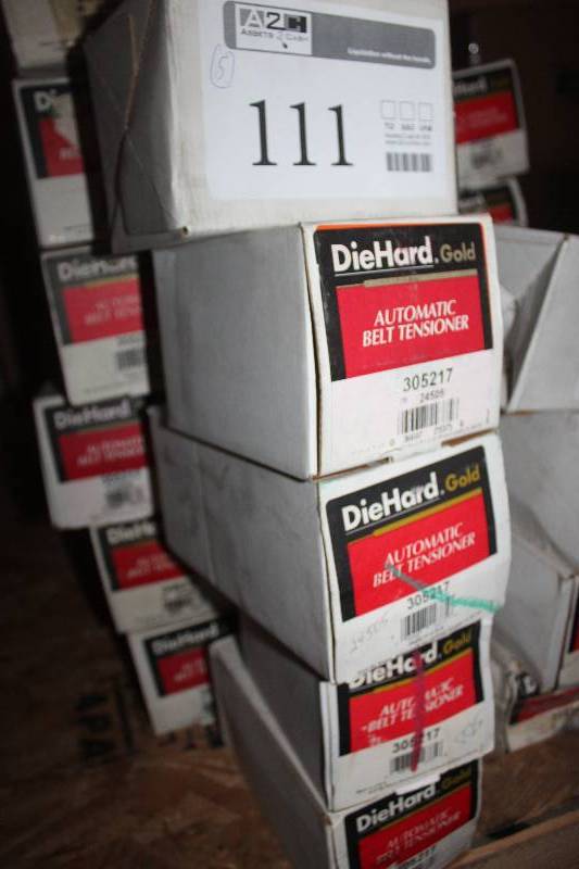 lot 111 image: Lot of (5) Diehard Automatic Belt Tensioner New In Box Includes 305217