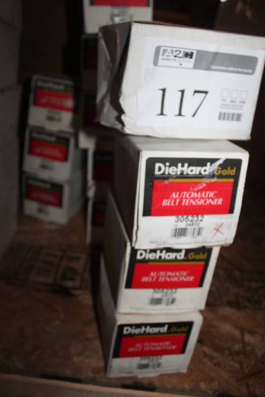 lot 117 image: Lot of (4) Diehard Automatic Belt Tensioner New In Box Includes 305232