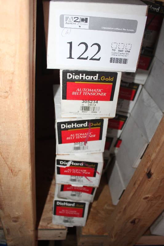 lot 122 image: Lot of (6) Diehard Automatic Belt Tensioner New In Box Includes 305234