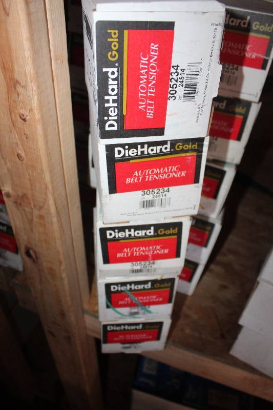 lot 123 image: Lot of (5) Diehard Automatic Belt Tensioner New In Box Includes 305234
