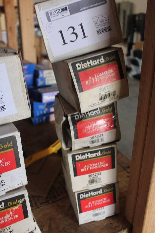 lot 131 image: Lot of (5) Diehard Automatic Belt Tensioner New In Box Includes 305233