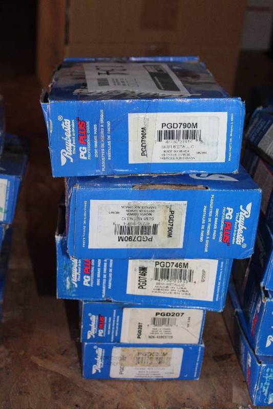 lot 134 image: Lot of (5) Raybestos PG Plus Disc Brake Pads New In Box Includes PGD790M, PGD746M, PGD207