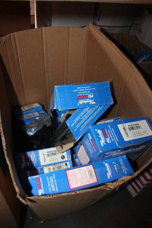 lot 156 image: Lot of (Approximately 10) Raybestos PG Plus Disc Brake Pads New In Box Includes PGD790M, PGD370M, PGD333M