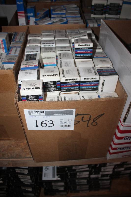 lot 163 image: Lot of (Approximately 200) MotoRad Thermostat New In Box Includes 200-195