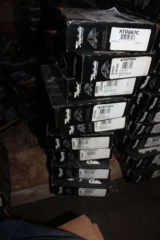 lot 176 image: Lot of (9) Raybestos Disc Brake Pads New In Box Includes ATD667C, ATD702C, ATD699C