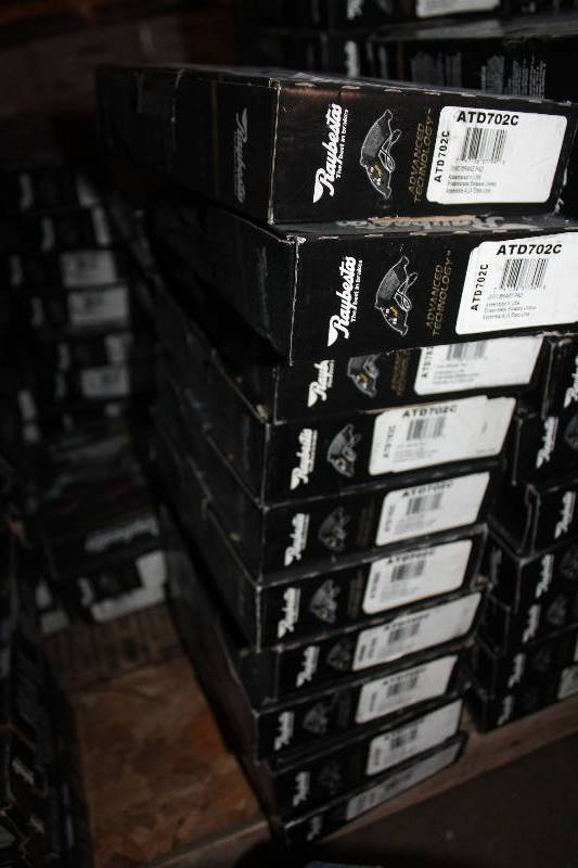 lot 178 image: Lot of (10) Raybestos Disc Brake Pads New In Box Includes ATD702C