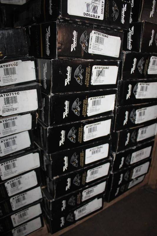 lot 180 image: Lot of (9) Raybestos Disc Brake Pads New In Box Includes ATD730AC