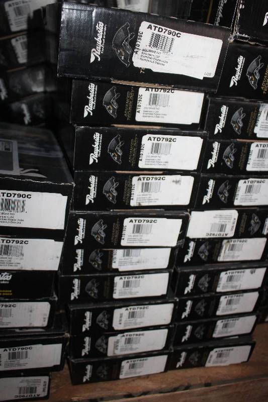 lot 187 image: Lot of (10) Raybestos Disc Brake Pads New In Box Includes ATD792C